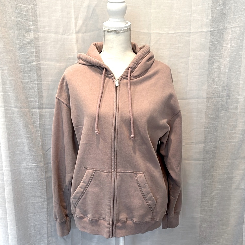 Hollister Oversized Zip-Up Hoodie size Small